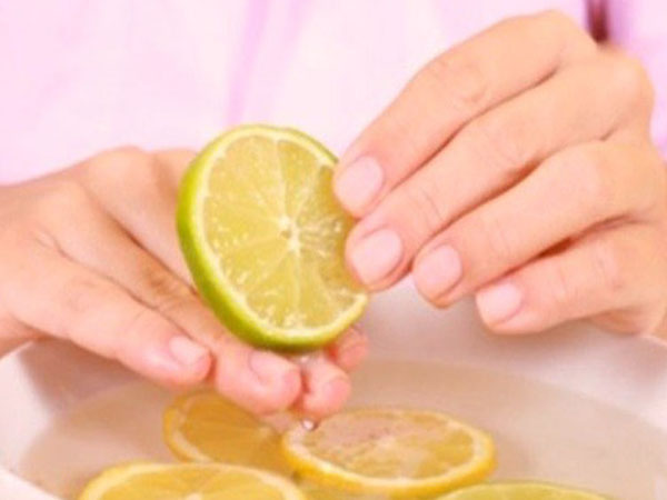 Используем лимон от грибка ногтей