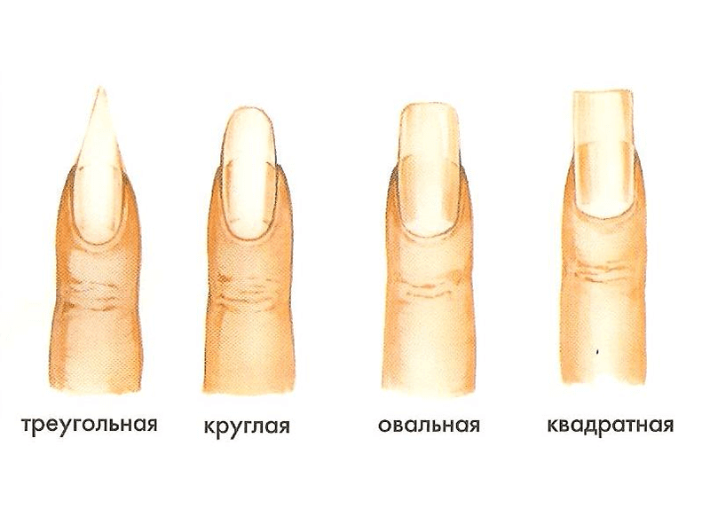 Как сделать подходящую и красивую форму ногтей