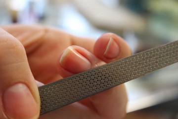 Обработка ногтевой пластины