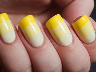 Желтый цвет в маникюре
