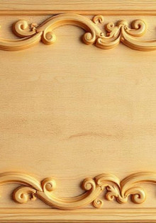 Дизайн с эффектом резьбы по дереву: как сложный рельеф делает интерьер живым