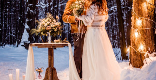 Какую подобрать площадку для зимней свадьбы?