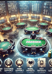 Покерные румы для игры на деньги: ключевые особенности выбора