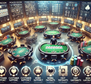 Покерные румы для игры на деньги: ключевые особенности выбора