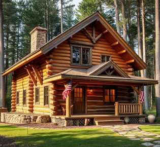 Дом из бревна: проекты и отделка под ключ с гарантией качества