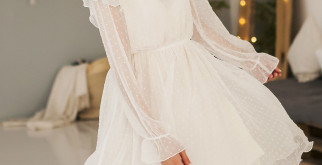 Идеальное решение для элегантности и нежности: женское белое платье