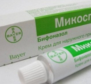 Микоспор крем как противогрибковое средство