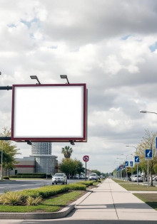 Как выбрать место для установки рекламной вывески