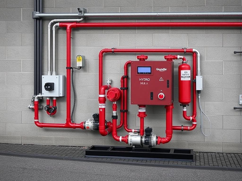 Grundfos HYDRO MX firefighting systems фото