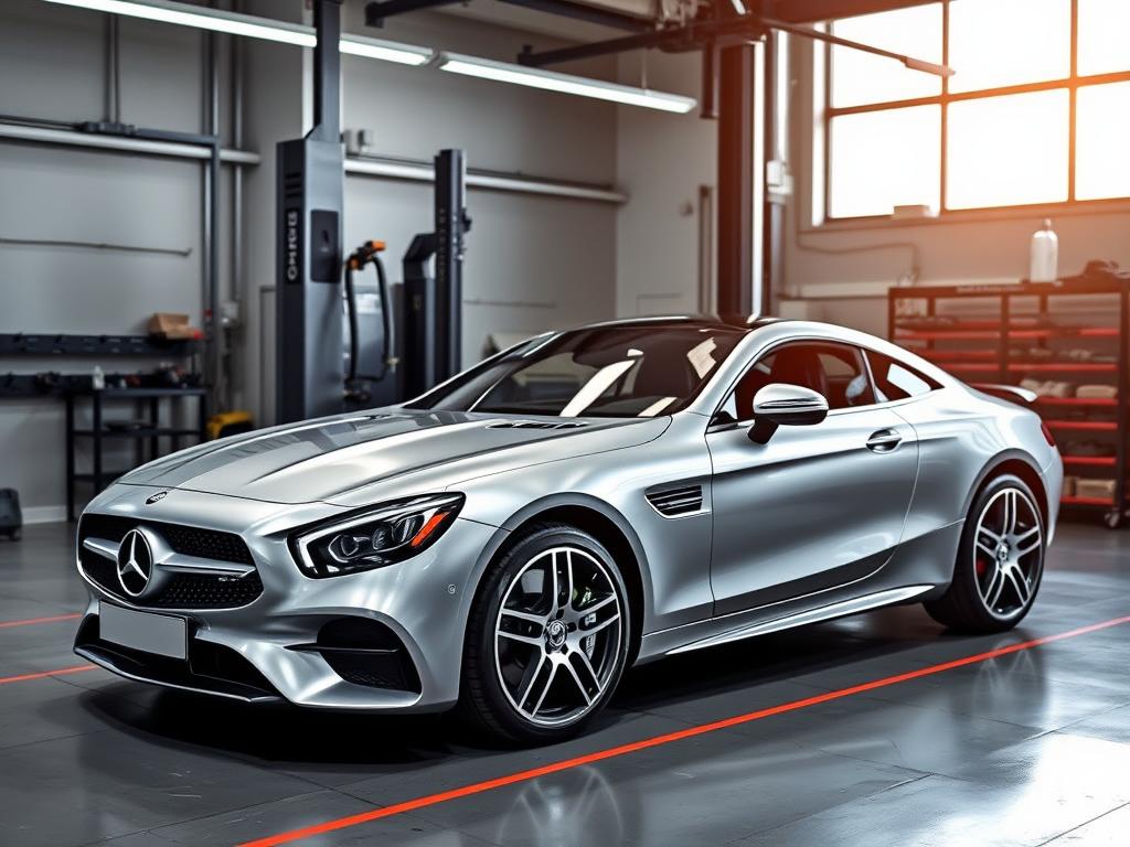 Post-warranty service for Mercedesфото
