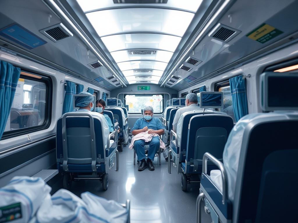 Sanitary transportation during hospitalizationфото