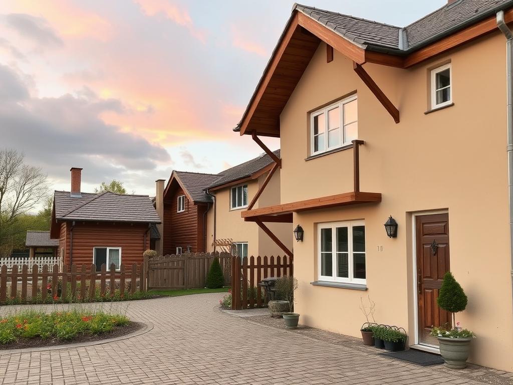 buying a house in the villageфото