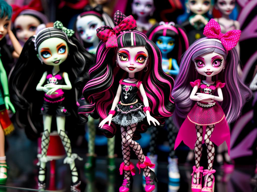 Popularity of Monster High dollsфото