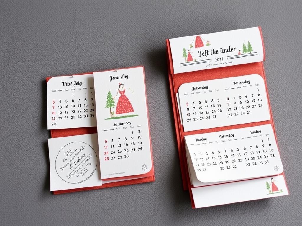 Pocket calendarsфото