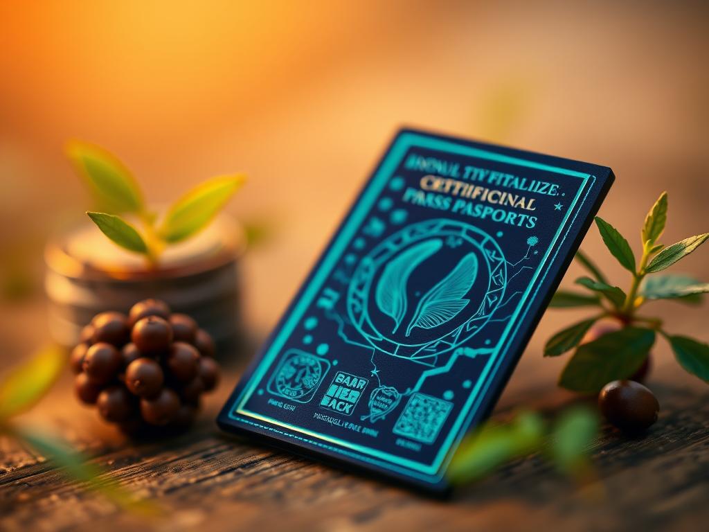 Digital certification and traceability of biological products through NFT passports Digital certification and traceability of biological products through NFT passportsфото