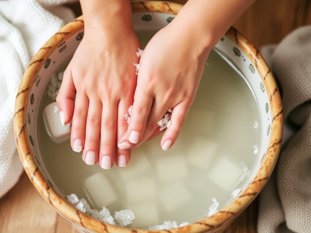     Handbad für strapazierte Hände und Nägel. Vorteile eines regelmäßigen Handbads