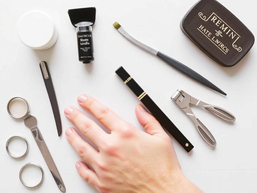     Manucure pour Hommes : Les Bases du Soin des Ongles. Herramientas esenciales para la manucure pour hommes