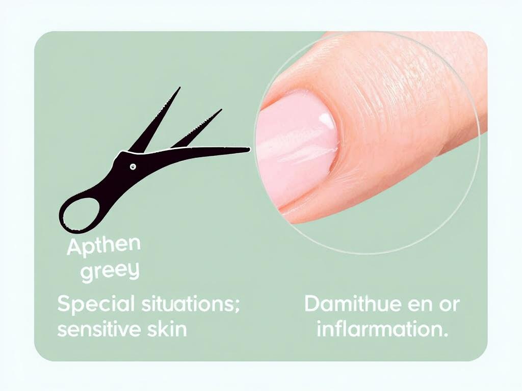     Nagelhaut entfernen: Sanft und schonend. Besondere Situationen: Empfindliche Haut, Diabetes, Entzündungen