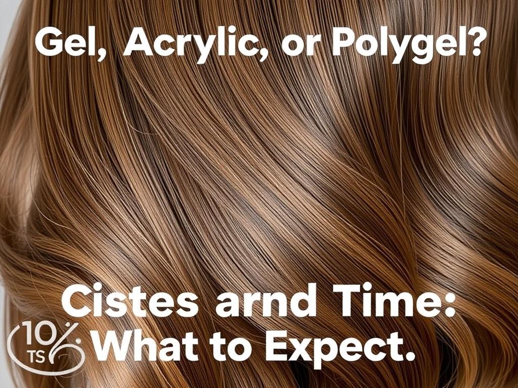     ¿Gel, Acrílico o Polygel? Descubre la Mejor Opción para Ti. Costos y tiempo: cuánto esperar