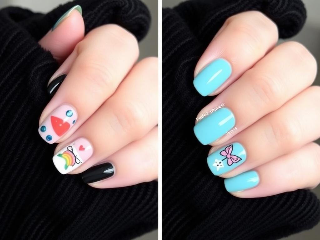     Simple Nail Art Designs for Beginners. Comparison: Designs at a Glance