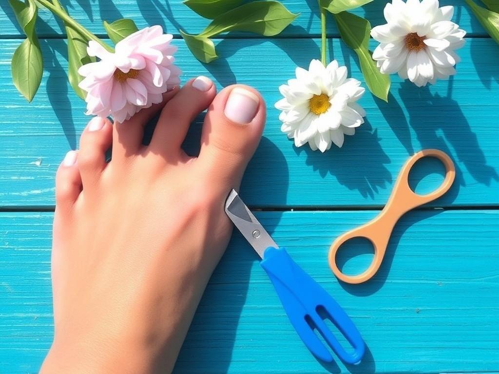     Prendre soin de ses ongles de pieds en été.. Comment couper et limer ses ongles de pieds