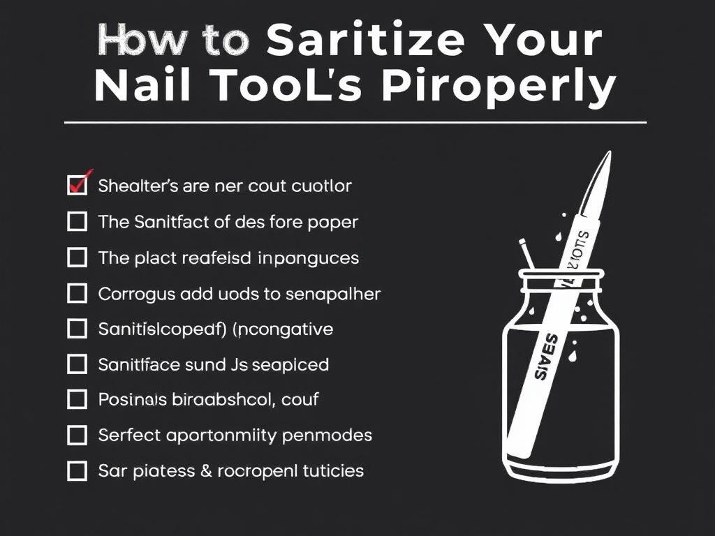     How to Sanitize Your Nail Tools Properly. Recapitulación práctica: checklist para tu rutina de sanitización