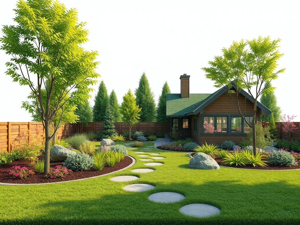 Ландшафтный дизайн с нуля: как шаг за шагом превратить участок в уютное пространство