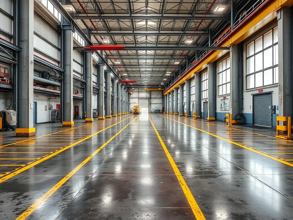 Промышленные полы: как выбрать покрытие, которое выдержит реальную эксплуатацию