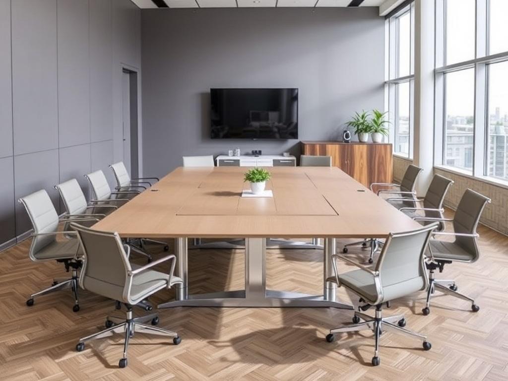 Столы для переговоров: как выбрать стол, который помогает решать вопросы, а не создает барьеры